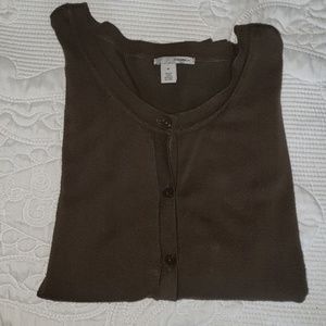 Halogen 3/4 sleeve light-weight cardigan